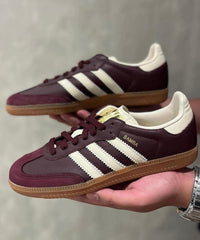 Tênis Samba OG Maroon Gold Metalic