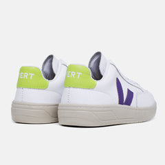 Tênis V12 Couro Extra White Purple Lime