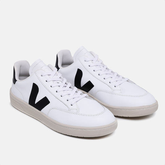 Tênis V12 Couro Extra White Black