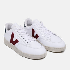 Tênis V12 Couro Extra White Marsala Náutico