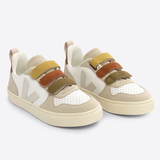 Tênis V-10 Small Cwl White Amêndoa