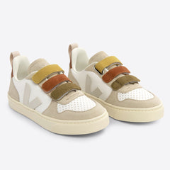 Tênis V-10 Small Cwl White Amêndoa