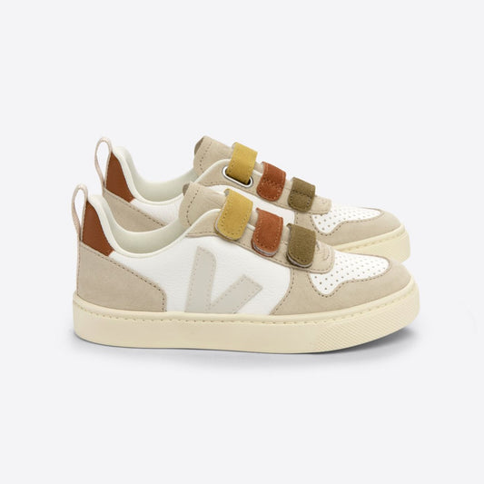 Tênis V-10 Small Cwl White Amêndoa