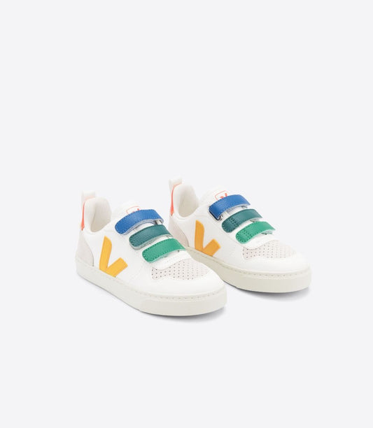 Tênis Kids White Gold