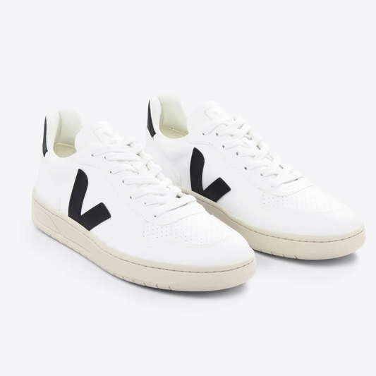 Tênis V-10 Couro Chromefree White Black